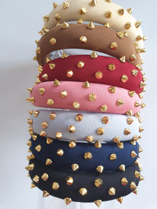 Studs & Pearls Padded Headband