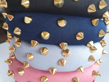 Load image into Gallery viewer, Studs &amp; Pearls Padded Headband