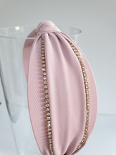 Load image into Gallery viewer, Knot Headband with Rhinestones