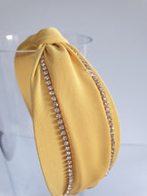 Load image into Gallery viewer, Knot Headband with Rhinestones