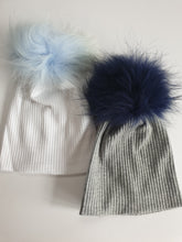 Load image into Gallery viewer, Baby Beanie with Pompom