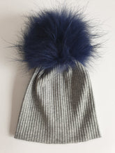 Load image into Gallery viewer, Baby Beanie with Pompom