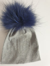 Load image into Gallery viewer, Baby Beanie with Pompom