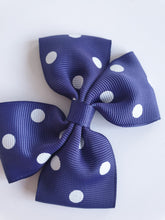 Load image into Gallery viewer, 3 Inch Polka Dot Pinwheel Bow - Bowtique London