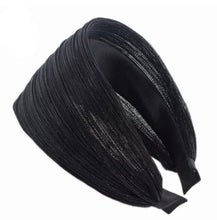 Load image into Gallery viewer, Wide Lurex Shimmer Headband