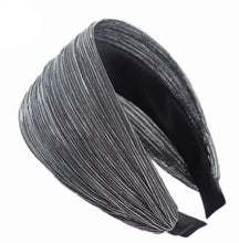 Load image into Gallery viewer, Wide Lurex Shimmer Headband