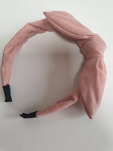 Load image into Gallery viewer, Suede Feel Headband - Wired Bow