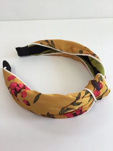 Print Headband with Piping Edge