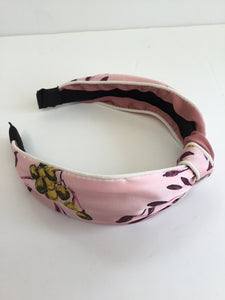 Print Headband with Piping Edge