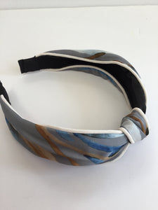 Print Headband with Piping Edge