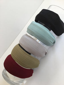 Ribbed Flat Headband