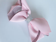 Load image into Gallery viewer, Lurex Shimmer Lined Bows 4 Inch