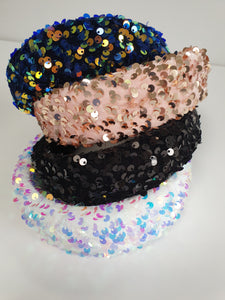 Padded Sequin Headband