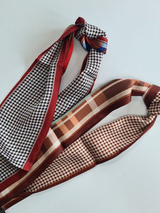 Hounds-tooth Scarf Bands