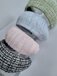 Wide Tweed Headband