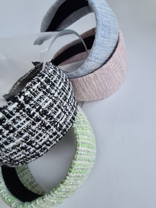 Wide Tweed Headband