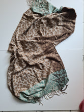 Load image into Gallery viewer, Scarf Wrap Leopard Print
