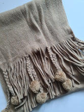 Load image into Gallery viewer, Super-soft Scarf Wrap with Tassels