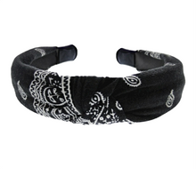 Load image into Gallery viewer, Paisley Knot Headband