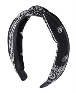 Paisley Knot Headband