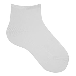 200 Cotton Ankle Socks - White