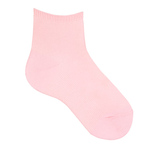 500 Cotton Ankle Socks - Pink