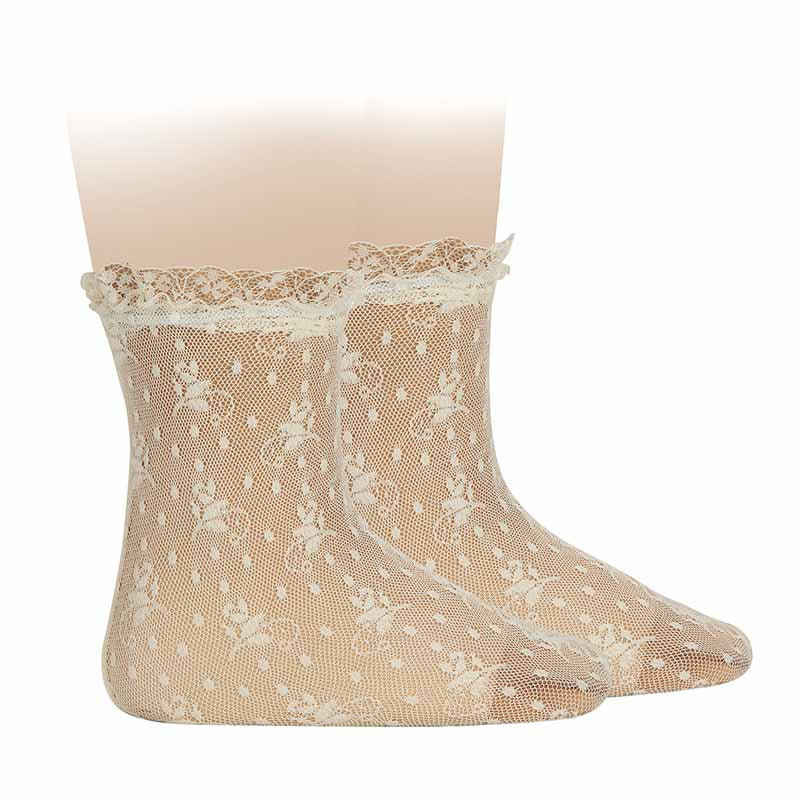303 Beige  (cream)Ceremony silk lace souquet -