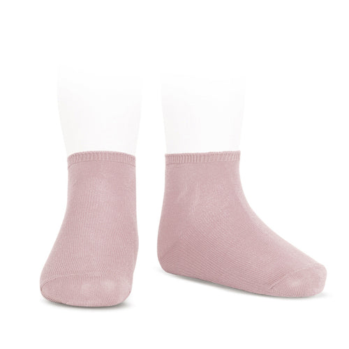 526 Cotton Ankle Socks - Pale Pink
