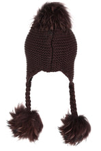 Load image into Gallery viewer, Bowtique London - 3 Pompom Hat