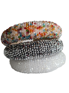 Real Crystal Headband - Fully Covered