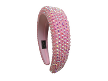 Load image into Gallery viewer, Deep Padded Crystal Covered Headband