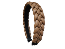 Load image into Gallery viewer, Braided Leather Headband