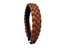 Load image into Gallery viewer, Braided Leather Headband