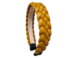 Braided Leather Headband