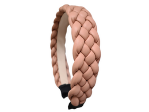 Braided Leather Headband