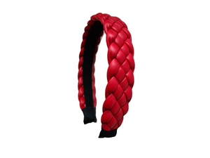 Braided Leather Headband