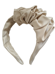 Satin Ruched Headband