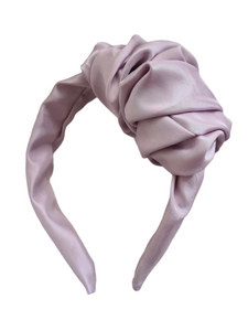 Satin Ruched Headband