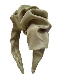 Satin Ruched Headband