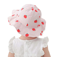 Load image into Gallery viewer, Pink Apple Print Sunhat