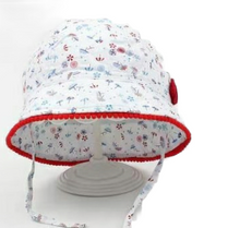 Load image into Gallery viewer, Red Bow Sunhat