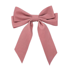 Load image into Gallery viewer, Oversized velvet Bow by Bowtique London