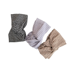 Load image into Gallery viewer, Herringbone Magnified Turban Wrap Band