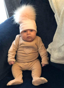 Baby Beanie with Pompom