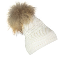 Load image into Gallery viewer, Cotton Zigzag Hat by Bowtique London