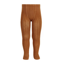 Load image into Gallery viewer, 688 Cinnamon - Ribbed Tights Condor