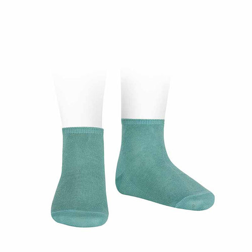 762 Cotton Ankle Socks - Fresh Green
